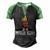 Womens Maga King Shirt The Great Maga King Trump Ultra Maga Men's Henley Shirt Raglan Sleeve 3D Print T-shirt Black Green