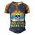 Ewings Sarcoma Warrior Skull Women Vintage Yellow Ribbon Ewings Sarcoma Ewings Sarcoma Awareness V2 Men's Henley Shirt Raglan Sleeve 3D Print T-shirt Brown Orange