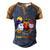 Lover Halloween Merry Christmas Happy 14 Shirt Men's Henley Shirt Raglan Sleeve 3D Print T-shirt Brown Orange