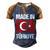 Made In Turkey Flag Turkish 8 Shirt Men's Henley Shirt Raglan Sleeve 3D Print T-shirt Brown Orange