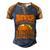 Motorcycle Grandpa Biker S Funny 499 Shirt Men's Henley Shirt Raglan Sleeve 3D Print T-shirt Brown Orange