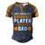 My Favorite Baseball Player Calls Me Dad 819 Trending Shirt Men's Henley Shirt Raglan Sleeve 3D Print T-shirt Brown Orange