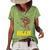Bigfoot Unicorn Sasquatch Tee Men Women Kids Gift Women's Short Sleeve Loose T-shirt Green