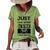 Just One More Game I Promise Women's Short Sleeve Loose T-shirt Green