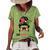 Save Afghan Girls Women's Short Sleeve Loose T-shirt Green