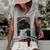 Pug Dog Dad Mom Graphic Tee Men Women Funny Cute Black Pug Women's Short Sleeve Loose T-shirt Grey