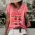 Womens Divas Are Born On June 30Th Cancer Girl Astrology June Queen V Neck Women's Short Sleeve Loose T-shirt Watermelon