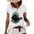 Boywithuke Music Boy With Uke Women's Short Sleeve Loose T-shirt White