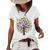 Butterflies On Tree For Butterfly Lovers Women's Short Sleeve Loose T-shirt White