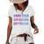 Free Hugs Just Kidding Dont Touch Me 641 Shirt Women's Short Sleeve Loose T-shirt White