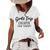 Girls Trip Cheaper Than Therapy Women's Short Sleeve Loose T-shirt White