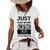 Just One More Game I Promise Women's Short Sleeve Loose T-shirt White