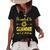 Promoted To Grammie Est 2022 Sunflower Women's Short Sleeve Loose T-shirt Black