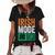 St Patricks Day Beer Drinking Ireland - Irish Mode On Women's Short Sleeve Loose T-shirt Black