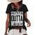 Straight Outta My Fifties 60Th Birthday Gift Party Bd Women's Short Sleeve Loose T-shirt Black