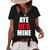 Womens Aye Hes Mine Matching Couple S - Cool Outfits Women's Short Sleeve Loose T-shirt Black