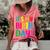 Its My Birthday For Ns Birthday Gift Women's Short Sleeve Loose T-shirt Watermelon