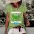 Mommy Of The Birthday Boy Dinosaurrex Anniversary Women's Short Sleeve Loose T-shirt Green
