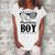 All American Boy 4Th Of July Boys Kids Sunglasses Family Women's Loosen Crew Neck Short Sleeve T-Shirt White