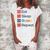 Eat Sleep Game Repeat Women's Loosen Crew Neck Short Sleeve T-Shirt White