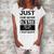 Just One More Game I Promise Women's Loosen Crew Neck Short Sleeve T-Shirt White