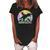 Mommysaurus Dinosaur Vintage Retro 4 Kids Lover Gift Women's Loosen Crew Neck Short Sleeve T-Shirt Black
