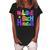 Welcome Back To School Kinders 486 Shirt Women's Loosen Crew Neck Short Sleeve T-Shirt Black