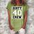 40Th Birthday Party Squad Dirty 40 Crew Birthday Matching Women's Loosen Crew Neck Short Sleeve T-Shirt Green