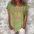 Girls 12Th Birthday Idea For 12 Years Old Daughter Women's Loosen Crew Neck Short Sleeve T-Shirt Green