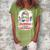 Mommy Of The Little Firecracker 4Th Of July Birthday For Mom Women's Loosen Crew Neck Short Sleeve T-Shirt Green