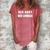 Her Body Her Choice Texas Womens Rights Grunge Distressed Women's Loosen Crew Neck Short Sleeve T-Shirt Watermelon