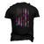 American Flag Breast Cancer Awareness Support Tie Dye Men's 3D T-Shirt Back Print Black