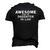 Awesome Like My Daughter In Law V2 Men's 3D T-Shirt Back Print Black