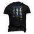 Choose Your Fighter Triple Jump Men's 3D T-Shirt Back Print Black