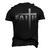 Christian Faith & Cross Christian Faith & Cross Men's 3D T-Shirt Back Print Black