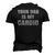 Your Dad Is My Cardio Womens Men's 3D T-Shirt Back Print Black