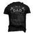 Im A Dad And Zoologist Fathers Day & 4Th Of July Men's 3D T-shirt Back Print Black