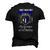 Distressed My Grandpa Is A Police Officer Tee Men's 3D T-Shirt Back Print Black