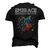 Embrace Neurodiversity Men's 3D Print Graphic Crewneck Short Sleeve T-shirt Black