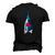 Empire State Building Clown State Of New York Men's 3D T-Shirt Back Print Black