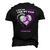 Epilepsy Awareness I Wear Purple For My Dad Men's 3D T-Shirt Back Print Black