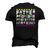 Fathers Day 90S Style Men's 3D T-Shirt Back Print Black