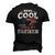 Mens For Fathers Day Tee Fishing Reel Cool Father Men's 3D T-Shirt Back Print Black