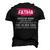 Fatima Name Fatima Hated By Many Loved By Plenty Heart On Her Sleeve Men's 3D T-shirt Back Print Black