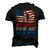 Mens My First 4Th Of July As A Dad July 4Th New Dad Usa Flag Men's 3D T-shirt Back Print Black