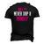 Fitness Gym Inspiration Quote Rule 1 Never Skip A Monday Men's 3D T-Shirt Back Print Black