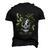 Full Of Life Skull Gardening Garden Men's 3D Print Graphic Crewneck Short Sleeve T-shirt Black