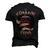 Gilles Blood Runs Through My Veins Name Men's 3D Print Graphic Crewneck Short Sleeve T-shirt Black