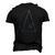 Golden Triangle Fibonnaci Spiral Ratio Men's 3D T-Shirt Back Print Black