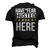 Have No Fear Husted Is Here Name Men's 3D Print Graphic Crewneck Short Sleeve T-shirt Black